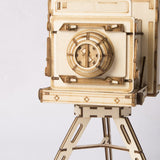 Robotime,TG403,Vintage,Camera,Modern,Wooden,Puzzle,Mechanical,Jigsaw,Puzzle