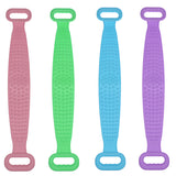 Silicone,Scrubber,Exfoliating,Loofah,Shower,Towel,Brush,Strap