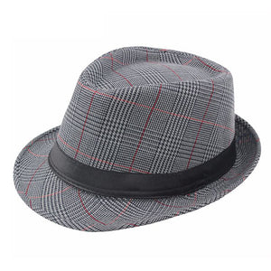 British,Style,Classic,Gentleman,Panama,Fedora,Casual