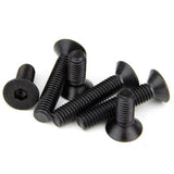 Suleve,M2.5CH1,50Pcs,Socket,Countersunk,Screw,Carbon,Steel,Grade,Optional