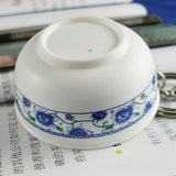 Simulation,Large,Chinese,Porcelain,Spoon,Chain,Decoration
