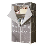 70x45x160cm,Foldable,Fabric,Wardrobe,Clothes,Closet,Storage,Organizer