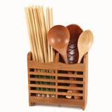 Bamboo,Cutlery,Storage,Holder,Spoon,Chopsticks,Kitchen,Organizer,Drying,RackKitchen,Storage