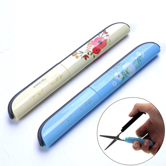 Honana,Creative,Flower,Portable,Scissors,Safety,Folding,Portable,Scrapbooking,Scissors