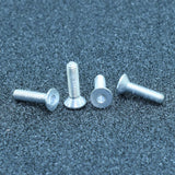 Suleve,M3AH9,10Pcs,M3x12mm,Countersunk,Socket,Screw,Aluminum,Alloy,Metric,Screws