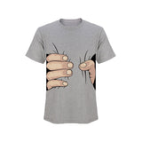 Funny,Printing,Unisex,Breathable,Comfortable,Short,Sleeve,Fitness,Sport,Hiking