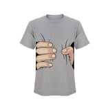 Funny,Printing,Unisex,Breathable,Comfortable,Short,Sleeve,Fitness,Sport,Hiking