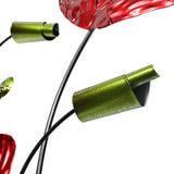 Flower,Abstract,Metal,Ornament,Sculpture,Hanging,Decor,Decorations