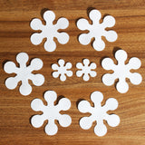 Snowflake,Shape,Waterproof,Treads,Bathroom,Stickers,Decorations