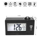 Digital,Clock,Binwo,Bedside,Projection,Alarm,Clock,Display,Tempera"