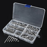 Suleve,M5SH3,110Pcs,Stainless,Steel,Socket,Screw,Allen,Assortment