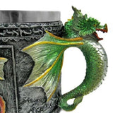 Christmas,Novelty,Medieval,Dragon,Faucet,Double,Stainless,Steel,Coffee