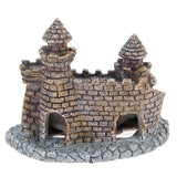 Aquarium,Decoration,Wizard's,Castle,Shelter,House,Painted,Realistic,Castle