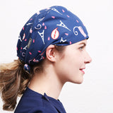 Unisex,Adjustable,Strap,Animal,Print,Surgical,Doctor,Nurse,Operating,Beanie