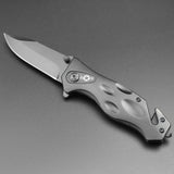 205mm,7CR17MOV,Honeycomb,Handle,Outdoor,Survival,Portable,Folding,Knife