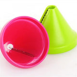 Kitchen,Gadget,Funnel,Vegetable,Carrot,Radish,Cutter,Peeler