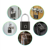 Smart,Fingerprint,Padlock,Keyless,Charging,Luggage,Suitcase,Security,Electronic