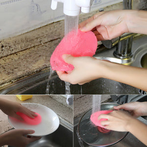 Silicone,Brush,Magic,Cleaning,Brushes,Cooking,Cleaner,Sponges,Scouring,Kitchen