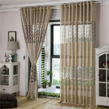 Panel,Jacquard,Sheer,Tulle,Curtains,Bedroom,Living,Hollow,Window,Screening