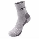 Santo,Thick,Quick,Drying,Winter,Thermal,Sport,Socks,Seamless,Striped,Cotton,Socks