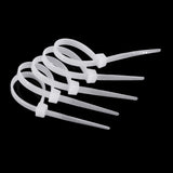 Suleve,Nylon,1000Pcs,White,Nylon,Cable,Strong,Tensile,Strength