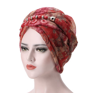 Women,Necklace,Scarf,Ethnic,Turban,Scarf