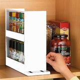 Storage,Seasoning,Spice,Rotating,Kitchen,Organizer
