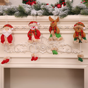 Loskii,Christmas,Decorations,Christmas,Santa,Snowman,Ornaments,Decoration