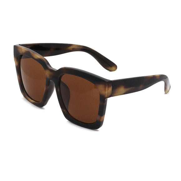 Women,Square,Shape,Frame,Hawksbill,Personality,Casual,Outdoor,Protection,Sunglasses