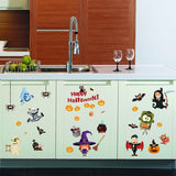 Miico,SK9096,Halloween,Cartoon,Sticker,Sticker,Halloween,Party,Decoration