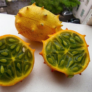 Egrow,Kiwano,Melon,Seeds,African,Cucumber,Garden,Greenhouse,Vegetable,Fruit,Plants