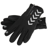 Winter,Touch,Screen,Finger,Gloves,Reflective,Strip,Windproof,Cycling,Thermal,Glove