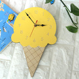 Cartoon,Creative,Clock,Living,Acrylic,Cream,Children's,Clock