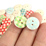 100pcs,Wooden,Mixed,Pattern,Sewing,Buttons,Craft,Purse,Clothes,Decoration,Sewing,Button