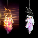 Unicornio,Pendant,Feather,Dream,Catcher,Indian,Crafts,Hanging,Large,Chimes,Dream,Catcher,Decorations