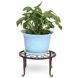 Wrought,Plant,Stand,Flower,Shelf,Holder,Indoor,Garden,Display