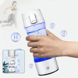 350ML,Hydrogen,Generator,Water,Ionizer,Bottle,Drain,Seperate,Hydrogen,Bottle