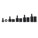 Suleve,MXNH1,Nylon,Screw,Black,Screw,Nylon,Standoff,Assortment,600Pcs