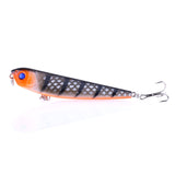 ZANLURE,8.5cm,Pencil,Fishing,Water,Colorful,Pattern,Floating,Baits