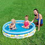 122x25cm,Children,Summer,Outdoor,Bathing,Toddler,Paddling,Inflatable,Round,Swimming