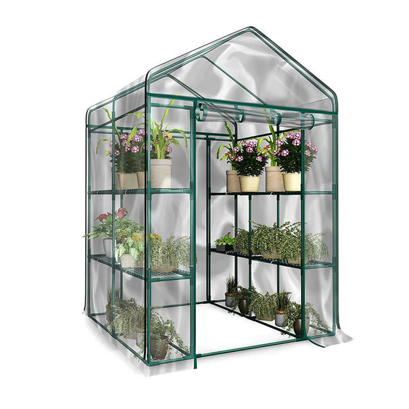 Portable,Greenhouse,Shelves,Cover,Garden,Cover,Plants,Flower,House,143X143X195cm
