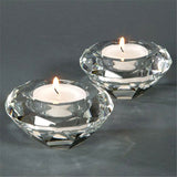 Glass,Crystal,Candelabra,Candleholders,Stand,Light,Candle,Stick,Wedding,Decor