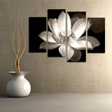 Miico,Painted,Combination,Decorative,Paintings,Botanic,Lotus,Decoration