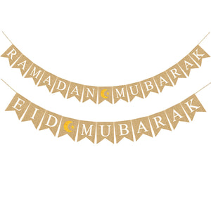Ramadan,Banner,RAMADAN,MUBARAK,MUBARAK,Hanging,Banners,Festival,Party,Decorations