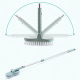 Retractable,Bathroom,Handle,Brush,Floor,Scrub,BathTub,Shower,Cleaning,Brushes