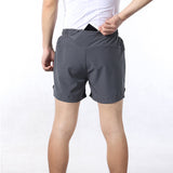 ARSUXEO,Men's,Running,Shorts,Waist,Quick,Zipper,Pocket,Sports,Fitness,Shorts