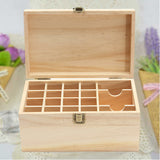 Slots,Essential,Wooden,Storage,Carrying,Holder,Aromatherapy,Organizer