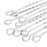 10Pcs,Stainless,Steel,Barbeque,Skewer,Needle,Kebab,Cooking,Grill,Stick