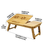 Wooden,Laptop,Stand,Computer,Stand,Folding,Table