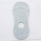 Women,Girls,Summer,Hollow,Breathable,Socks,Cotton,Antiskid,Invisible,Socks